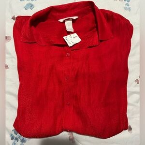 H&M long sleeve button up